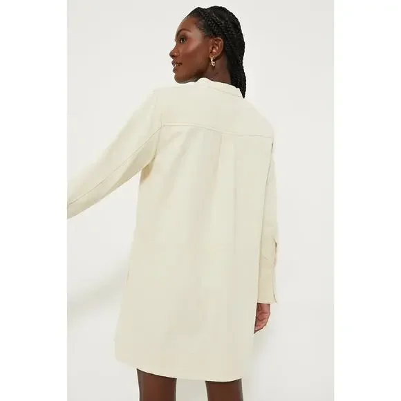 POMANDER PLACE Stone Twill Denim Rohan Shirt Dress Size XL NWT -  threedaughtersproperties.com